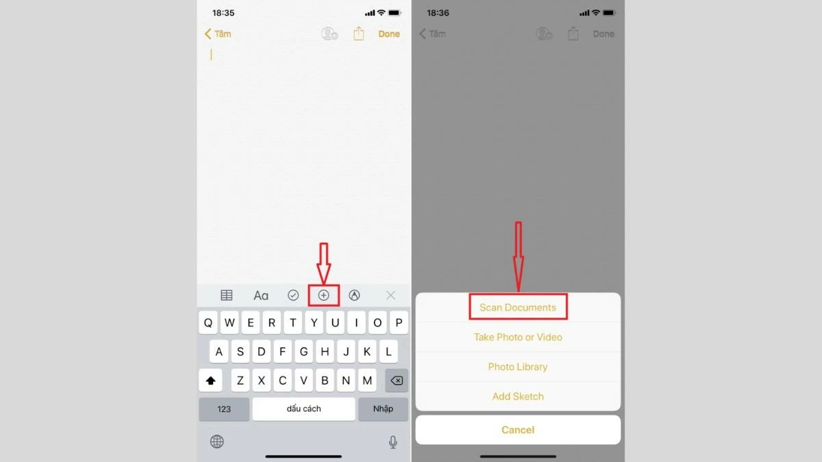 Cách scan ảnh trên điện thoại iPhone nhanh chóng và dễ dàng nhất Cách scan ảnh trên điện thoại iPhone nhanh chóng và dễ dàng nhất