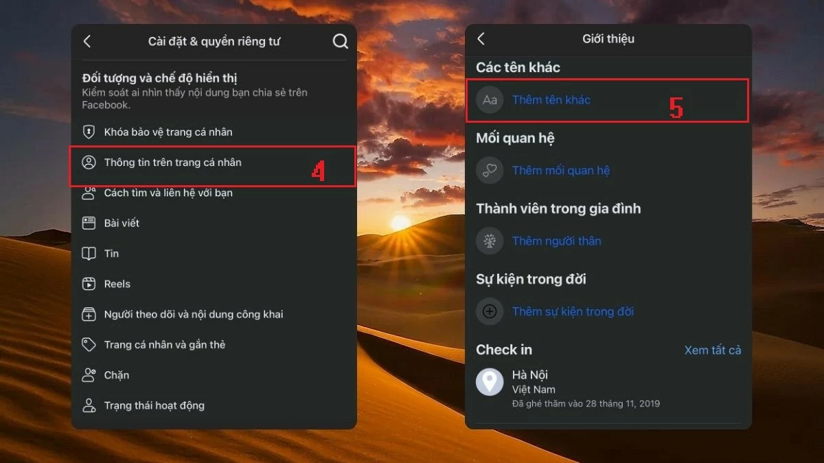 Đặt biệt danh trên Facebook bằng máy tính và điện thoại thú vị Đặt biệt danh trên Facebook bằng máy tính và điện thoại thú vị