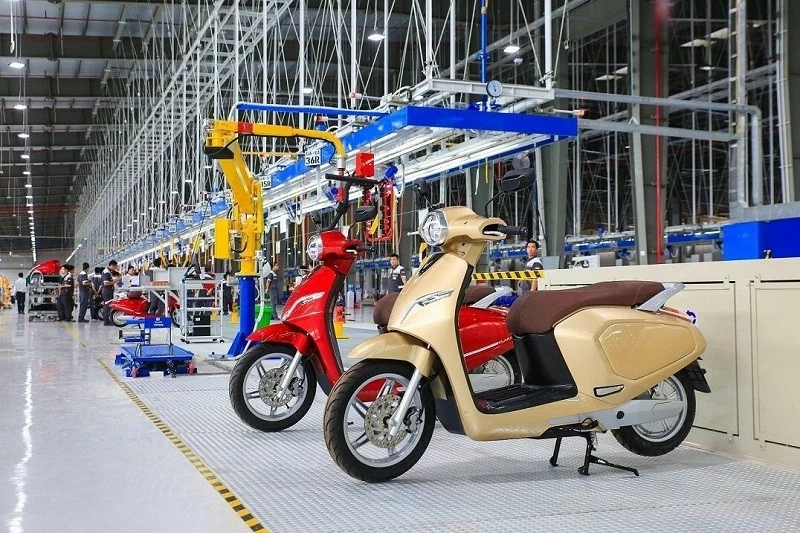 Xe máy xuất xưởng cán mốc hơn 2 triệu chiếc trong 8 tháng đầu năm 2024 Xe máy xuất xưởng cán mốc hơn 2 triệu chiếc trong 8 tháng đầu năm 2024