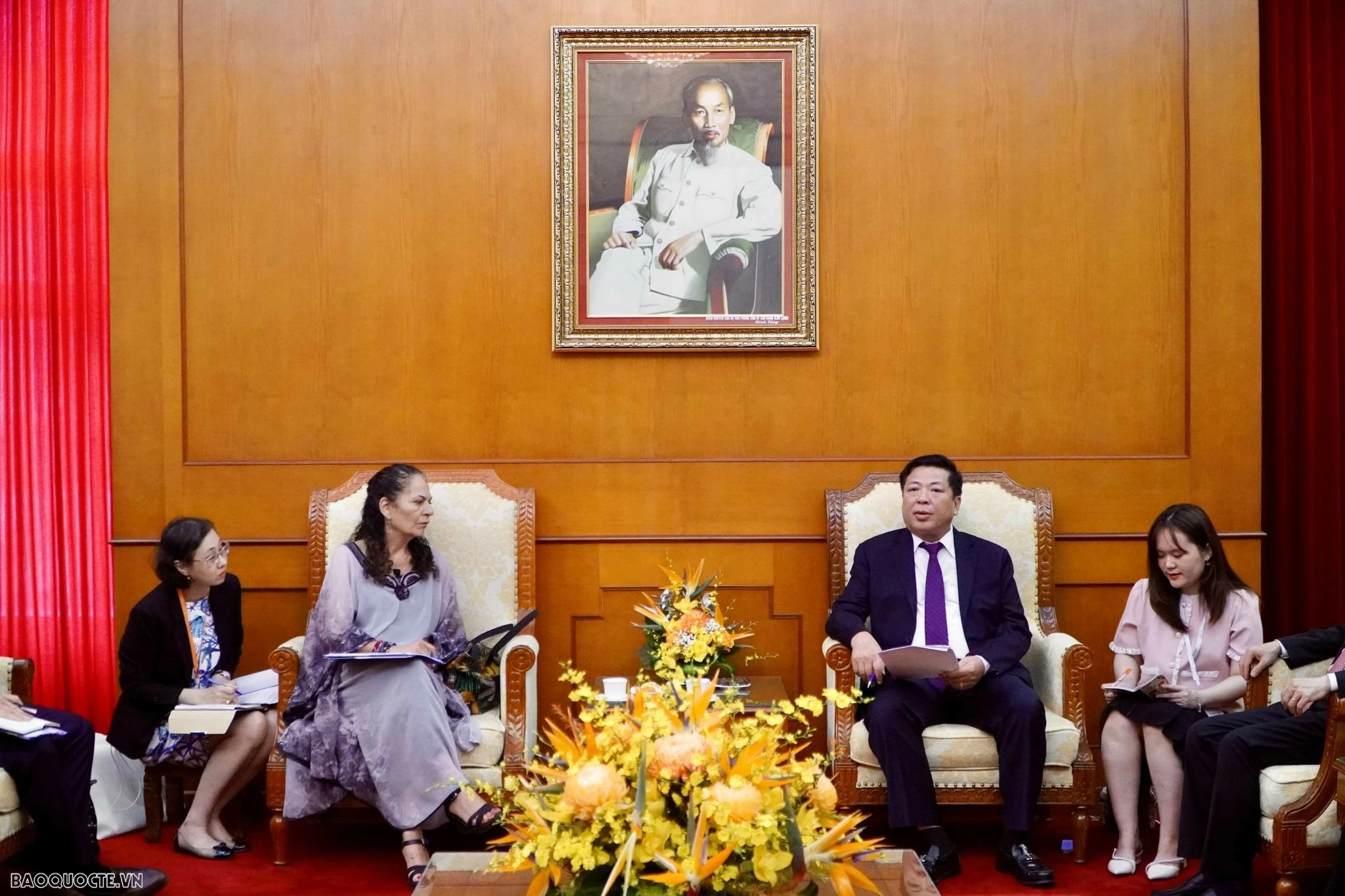 Mong muốn UNESCO tiếp tục ủng hộ, hỗ trợ bảo tồn và phát huy giá trị của Công viên địa chất toàn cầu tỉnh Cao Bằng Mong muốn UNESCO tiếp tục ủng hộ, hỗ trợ bảo tồn và phát huy giá trị của Công viên địa chất toàn cầu tỉnh Cao Bằng