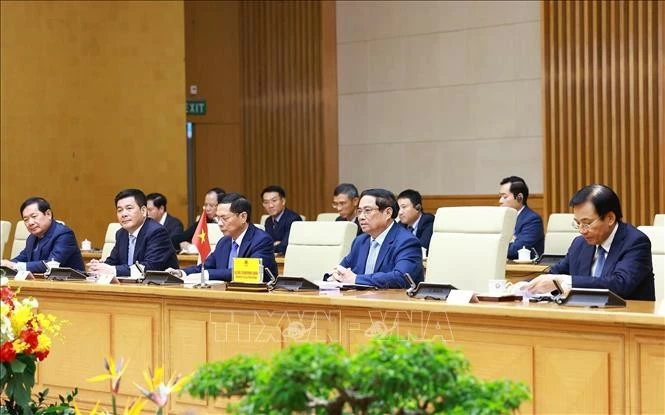 Thủ tướng Chính phủ tiếp Tổng thống đắc cử Indonesia Thủ tướng Chính phủ tiếp Tổng thống đắc cử Indonesia