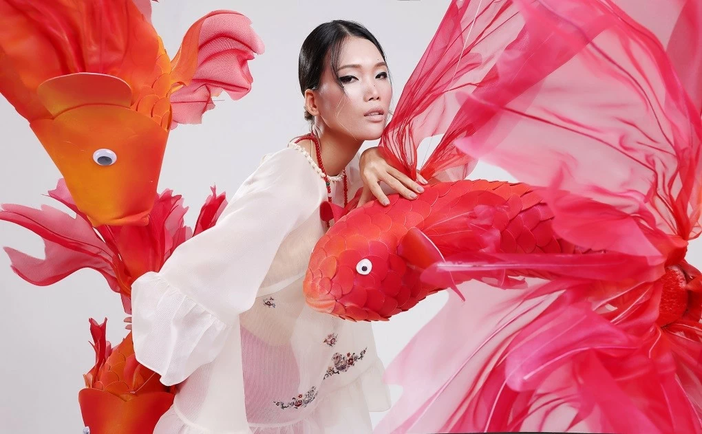 Áo dài Trung thu Áo dài Trung thu