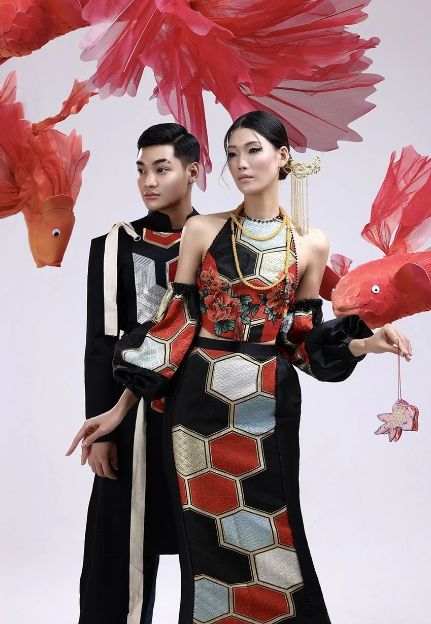 Áo dài Trung thu Áo dài Trung thu