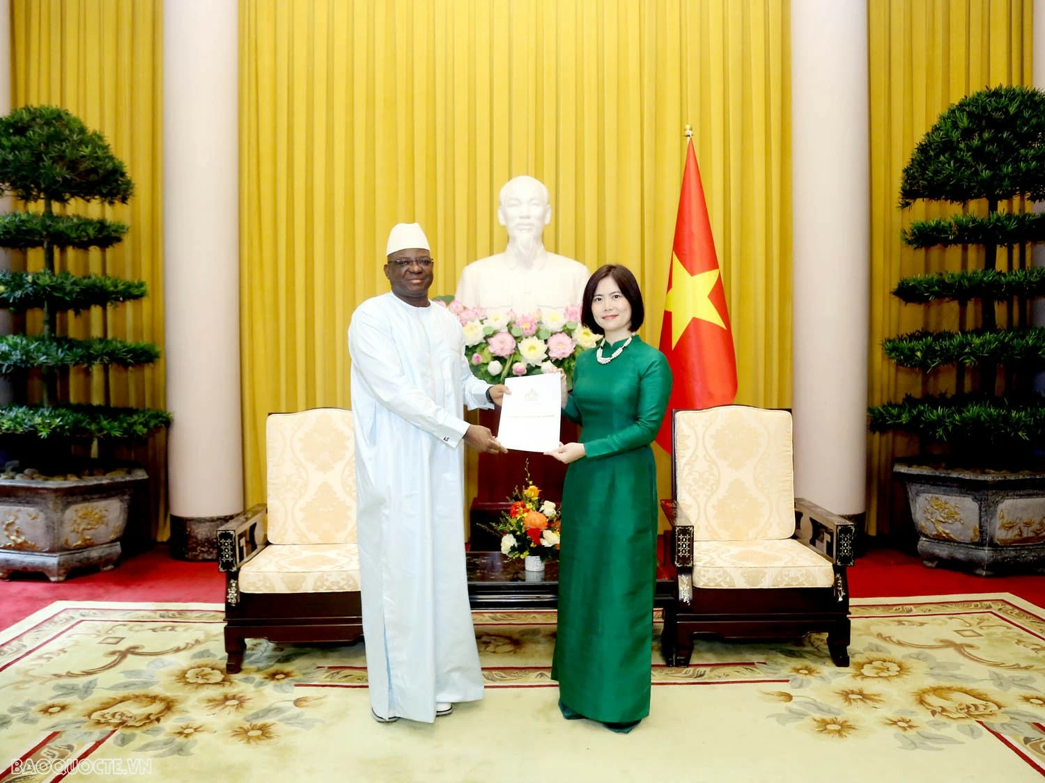 Bộ Ngoại giao tiếp nhận bản sao Thư ủy nhiệm bổ nhiệm Đại sứ tại Việt Nam Bộ Ngoại giao tiếp nhận bản sao Thư ủy nhiệm bổ nhiệm Đại sứ tại Việt Nam