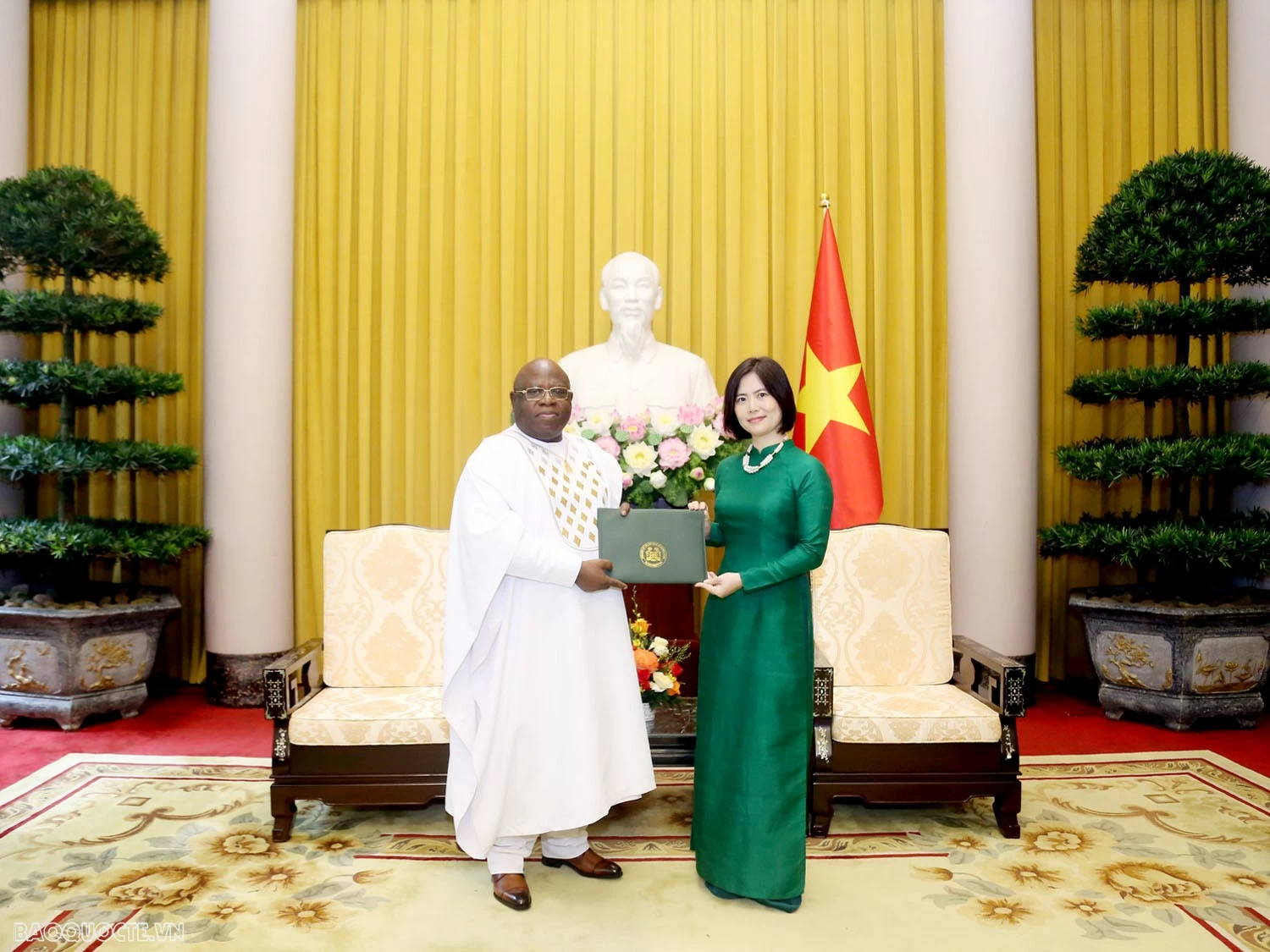 Bộ Ngoại giao tiếp nhận bản sao Thư ủy nhiệm bổ nhiệm Đại sứ tại Việt Nam Bộ Ngoại giao tiếp nhận bản sao Thư ủy nhiệm bổ nhiệm Đại sứ tại Việt Nam