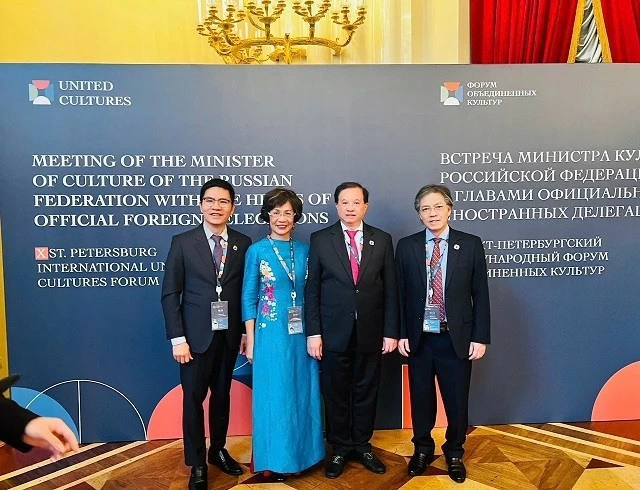 Thúc đẩy hợp tác văn hóa Việt-Nga tại diễn đàn quốc tế ở St. Petersburg Thúc đẩy hợp tác văn hóa Việt-Nga tại diễn đàn quốc tế ở St. Petersburg