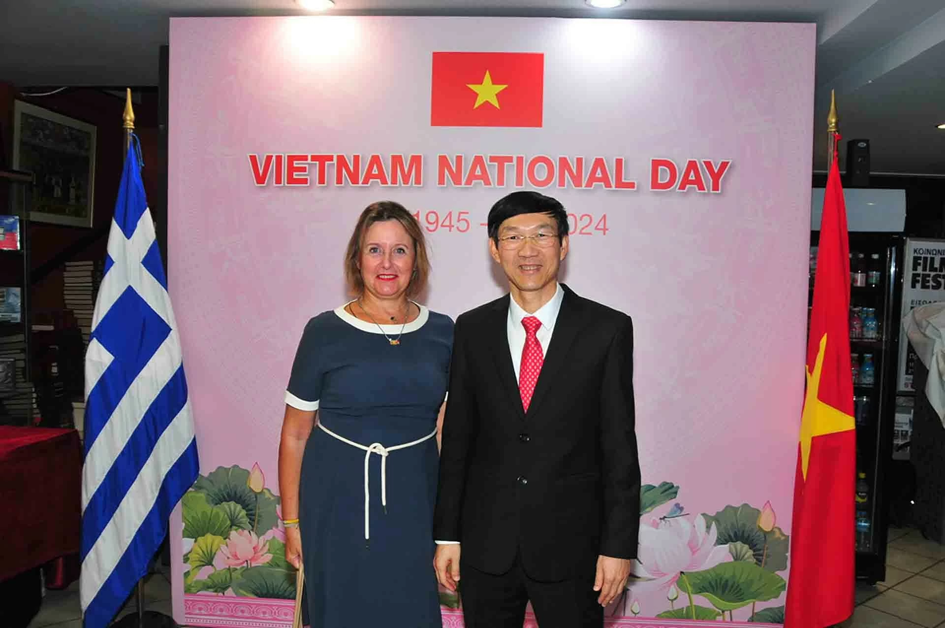 Đại sứ quán Việt Nam tại Hy Lạp tổ chức kỷ niệm 79 năm Quốc khánh 2/9 Đại sứ quán Việt Nam tại Hy Lạp tổ chức kỷ niệm 79 năm Quốc khánh 2/9