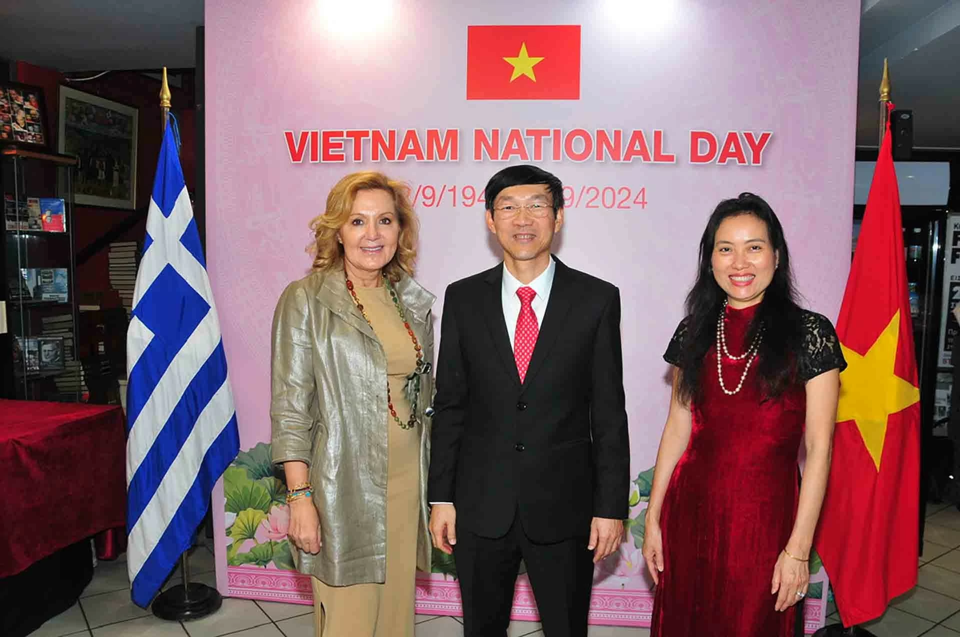 Đại sứ quán Việt Nam tại Hy Lạp tổ chức kỷ niệm 79 năm Quốc khánh 2/9 Đại sứ quán Việt Nam tại Hy Lạp tổ chức kỷ niệm 79 năm Quốc khánh 2/9