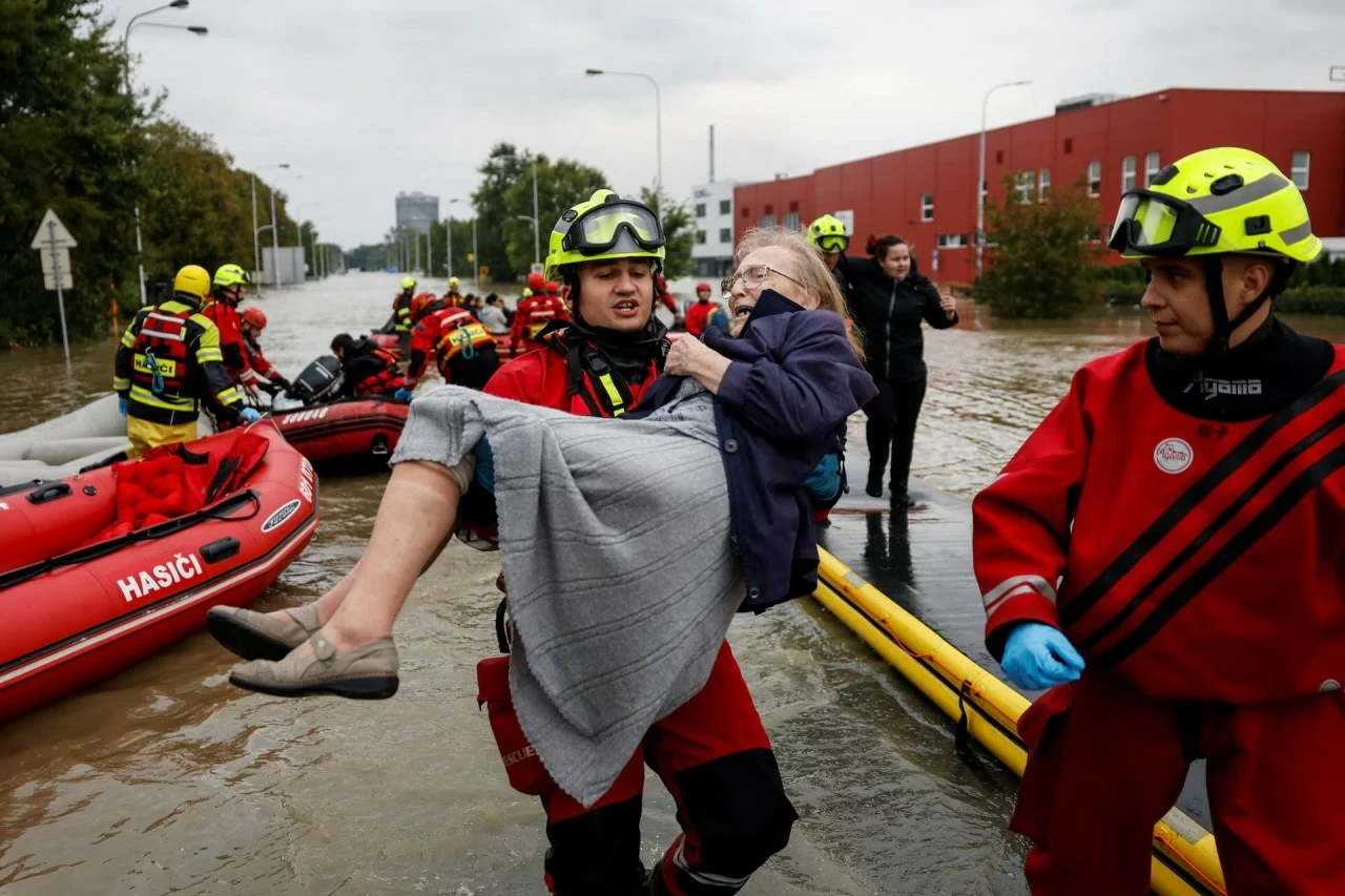 Nhiều khu vực ở châu Âu mênh mông biển nước sau đợt mưa lũ lịch sử Nhiều khu vực ở châu Âu mênh mông biển nước sau đợt mưa lũ lịch sử