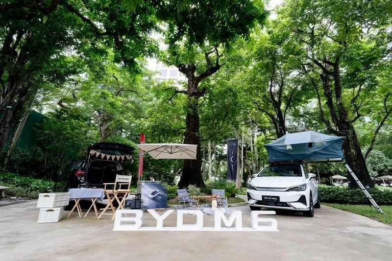 Đại lý nhận cọc xe điện BYD M6, dự kiến ra mắt khách hàng Việt vào tháng 10/2024 Đại lý nhận cọc xe điện BYD M6, dự kiến ra mắt khách hàng Việt vào tháng 10/2024