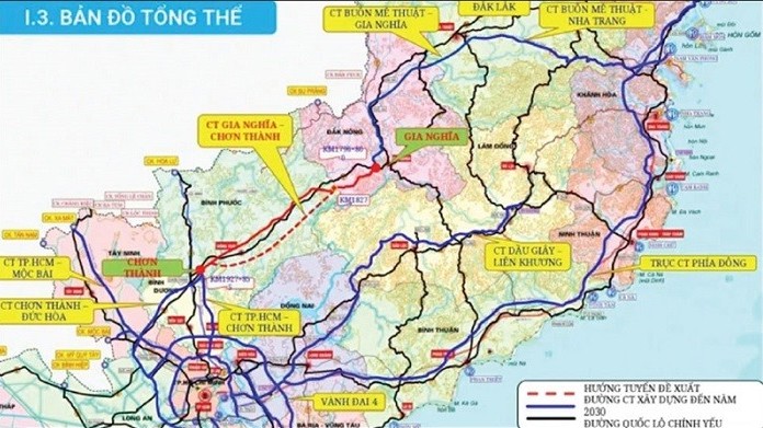 Triển khai Nghị quyết của Quốc hội về Dự án đầu tư xây dựng đường cao tốc qua Đắk Nông - Bình Phước