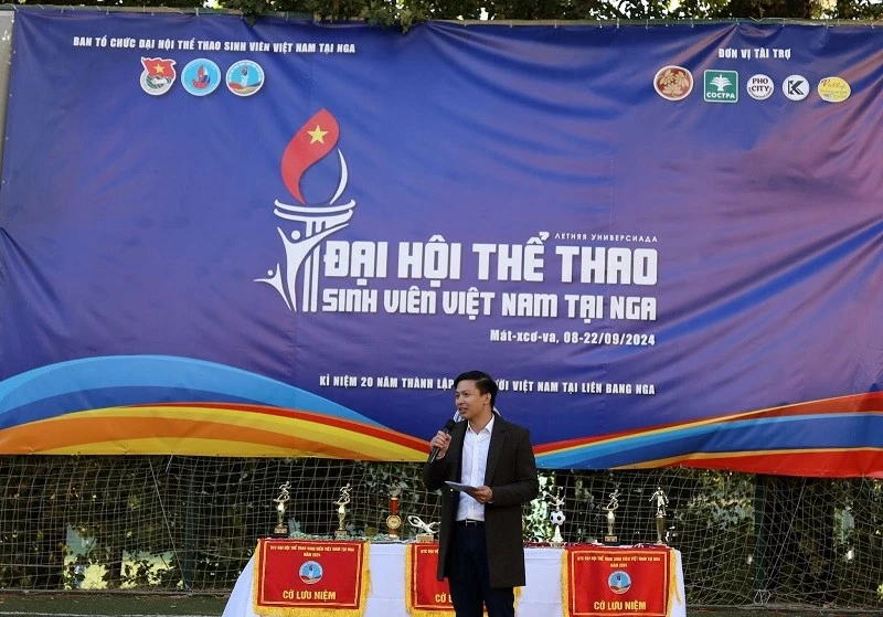Chung kết Đại hội thể thao sinh viên Việt Nam tại Nga 2024: Tinh thần thể thao không giới hạn Chung kết Đại hội thể thao sinh viên Việt Nam tại Nga 2024: Tinh thần thể thao không giới hạn