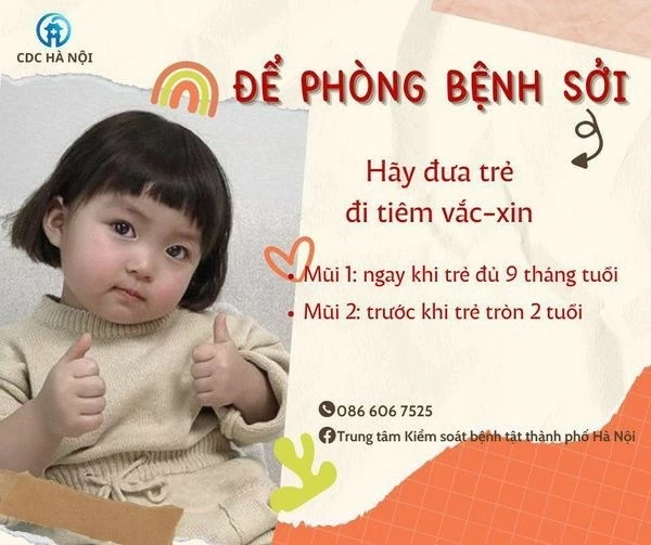 Hà Nội: Triển khai tiêm chủng vaccine sởi cho trẻ em; chủ động phòng dịch bệnh sau mưa lũ, ngập lụt Hà Nội: Triển khai tiêm chủng vaccine sởi cho trẻ em; chủ động phòng dịch bệnh sau mưa lũ, ngập lụt