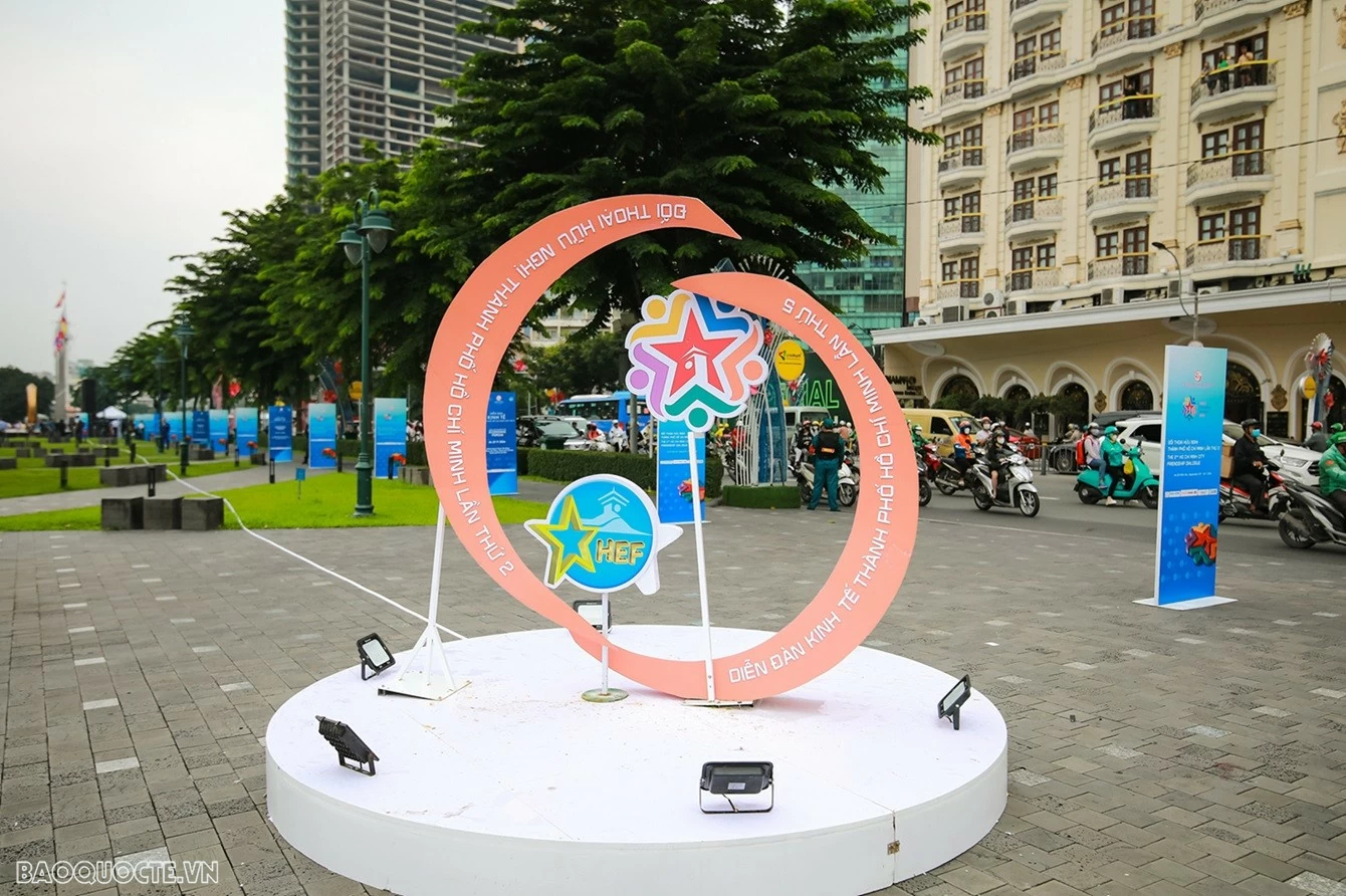 Đối thoại hữu nghị 2024: Lễ công bố biểu tượng hữu nghị quốc tế TP. Hồ Chí Minh Đối thoại hữu nghị 2024: Lễ công bố biểu tượng hữu nghị quốc tế TP. Hồ Chí Minh