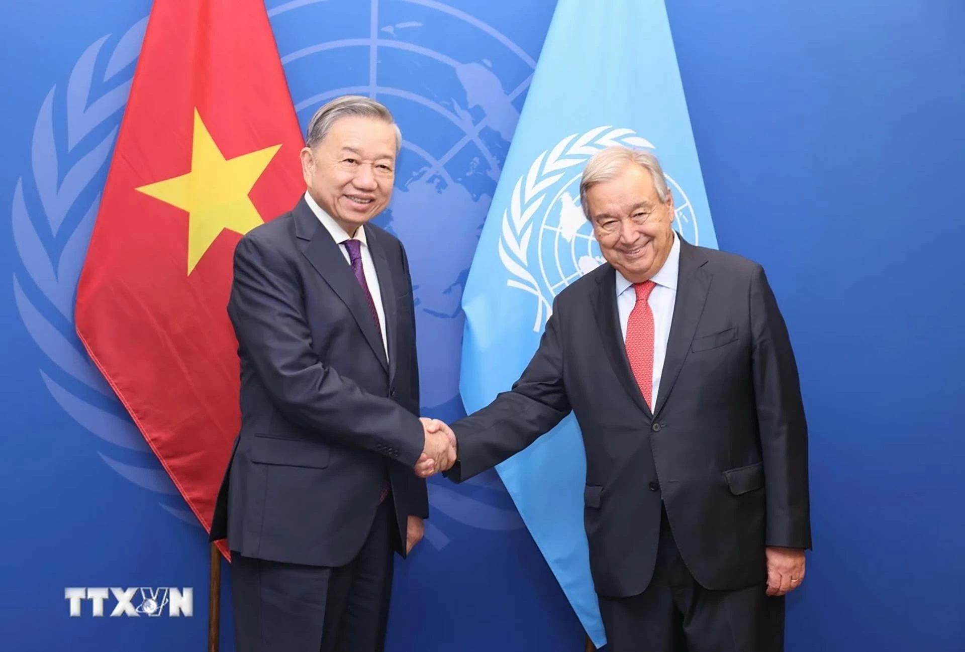 Tổng Bí thư, Chủ tịch nước Tô Lâm gặp Tổng thư ký Liên hợp quốc Antonio Guterres Tổng Bí thư, Chủ tịch nước Tô Lâm gặp lãnh đạo các tổ chức Liên hợp quốc