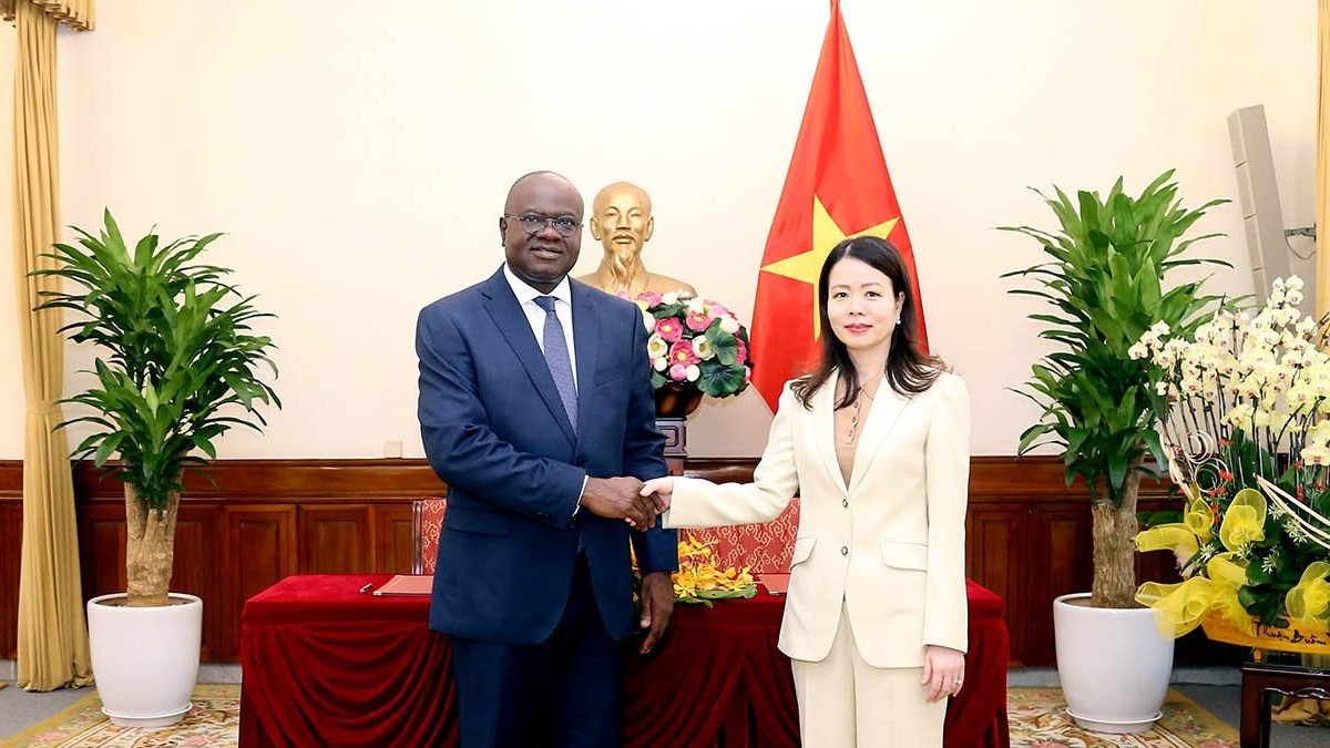 Ghana mong muốn mở rộng hợp tác thiết thực, hiệu quả trên tất cả lĩnh vực với Việt Nam
