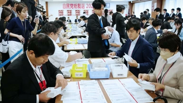 Đảng cầm quyền Nhật Bản LDP bầu lãnh đạo mới Đảng cầm quyền Nhật Bản LDP bầu lãnh đạo mới