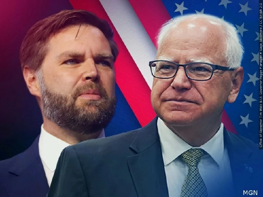 Bầu cử Mỹ 2024: Dư luận đổ dồn vào cuộc đối mặt giữa hai phó tướng - ai ở 'cửa trên'? Bầu cử Mỹ 2024: Dư luận đổ dồn vào cuộc đối mặt giữa hai phó tướng - ai ở 'cửa trên'?