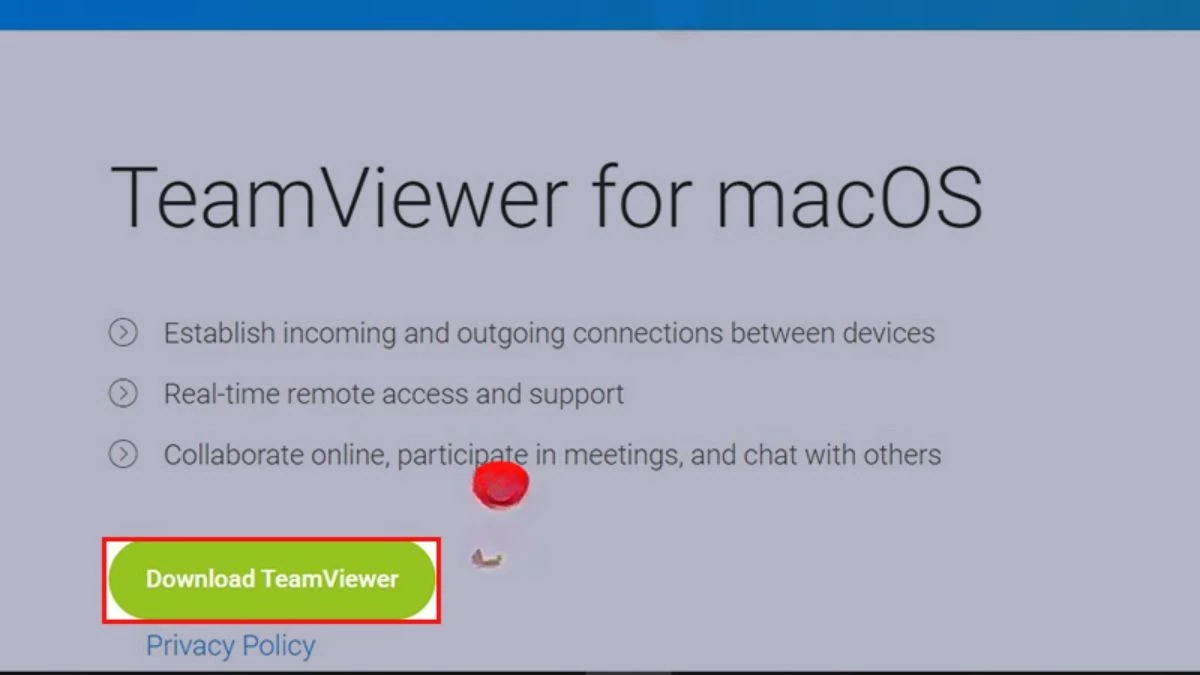 Hướng dẫn tải TeamViewer cho MacBook đơn giản và nhanh chóng Hướng dẫn tải TeamViewer cho MacBook đơn giản và nhanh chóng