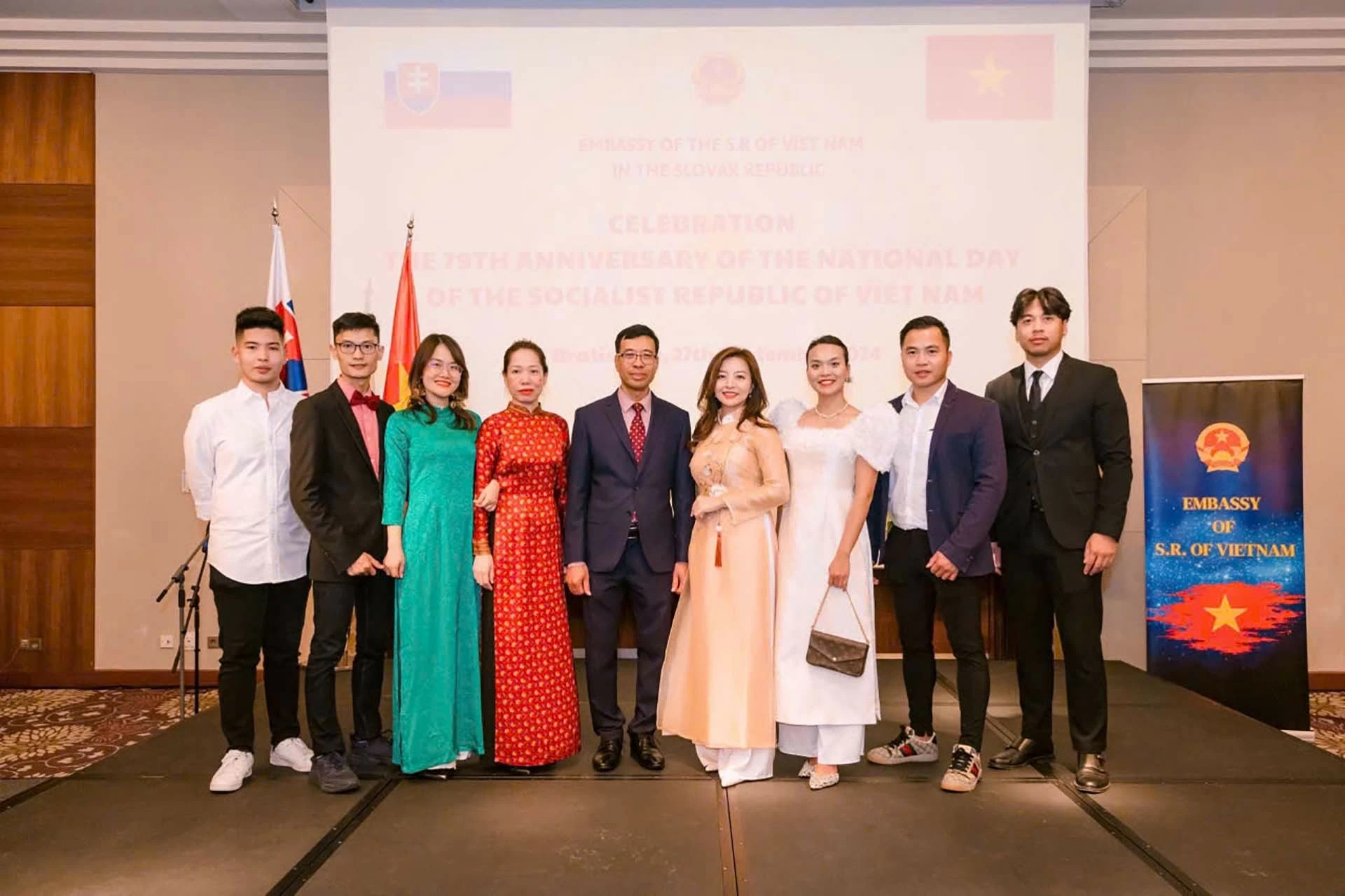 Kỷ niệm 79 năm Quốc khánh Việt Nam tại Slovakia Kỷ niệm 79 năm Quốc khánh Việt Nam tại Slovakia