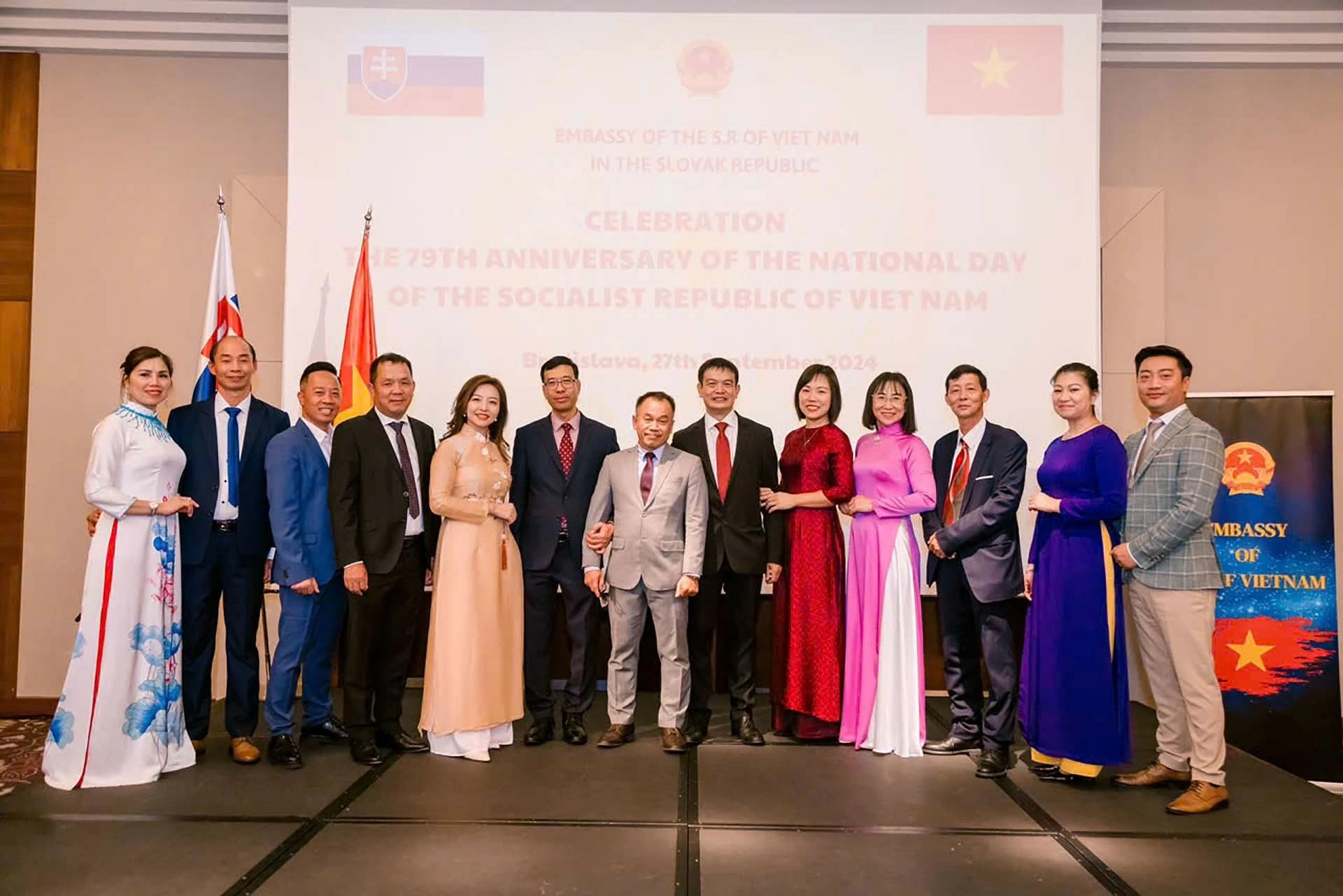 Kỷ niệm 79 năm Quốc khánh Việt Nam tại Slovakia Kỷ niệm 79 năm Quốc khánh Việt Nam tại Slovakia