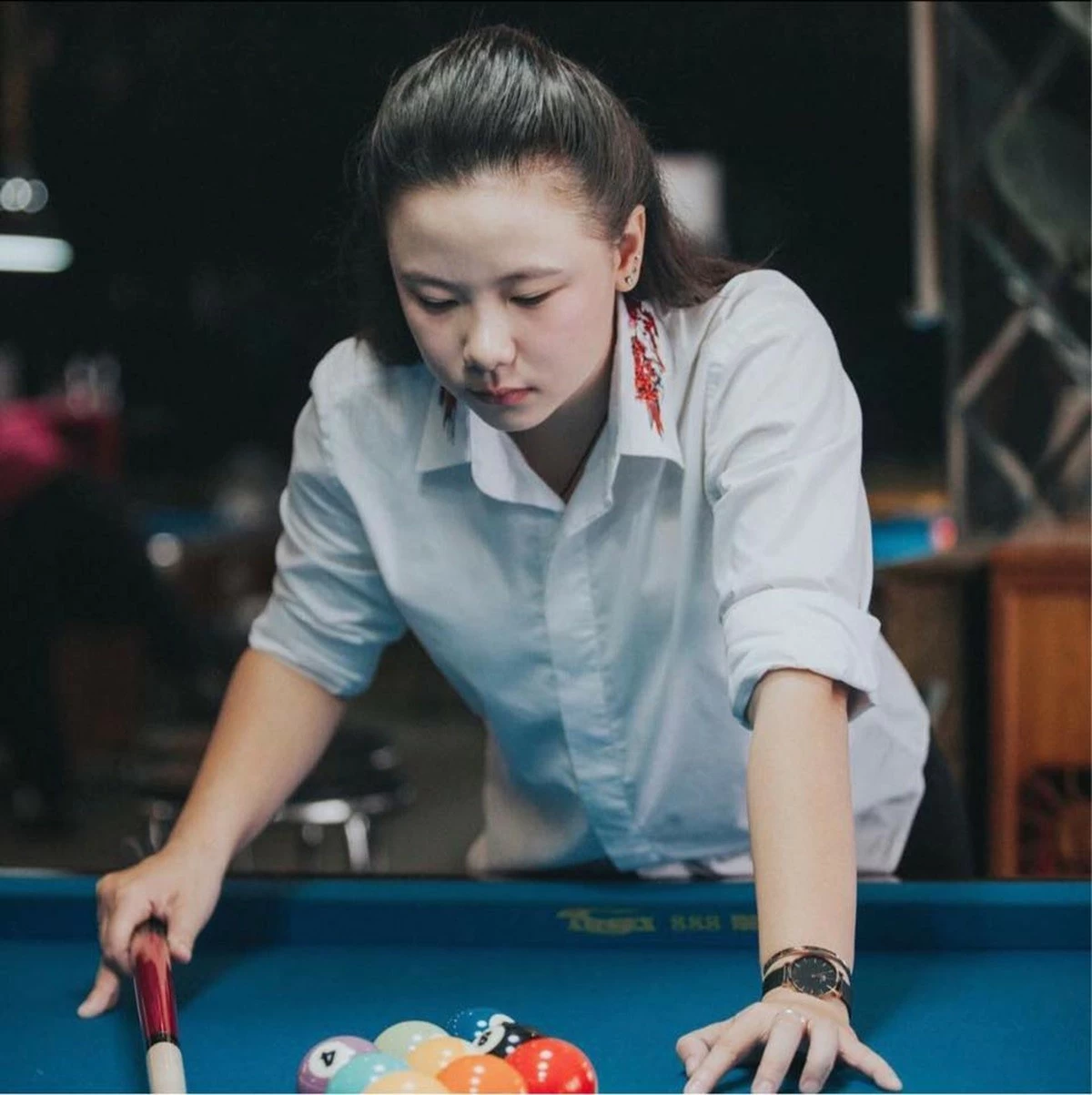 Nhan sắc hot girl billiards Nguyễn Hoàng Yến Nhi giành huy chương đồng thế giới Nhan sắc hot girl billiards Nguyễn Hoàng Yến Nhi giành huy chương đồng thế giới