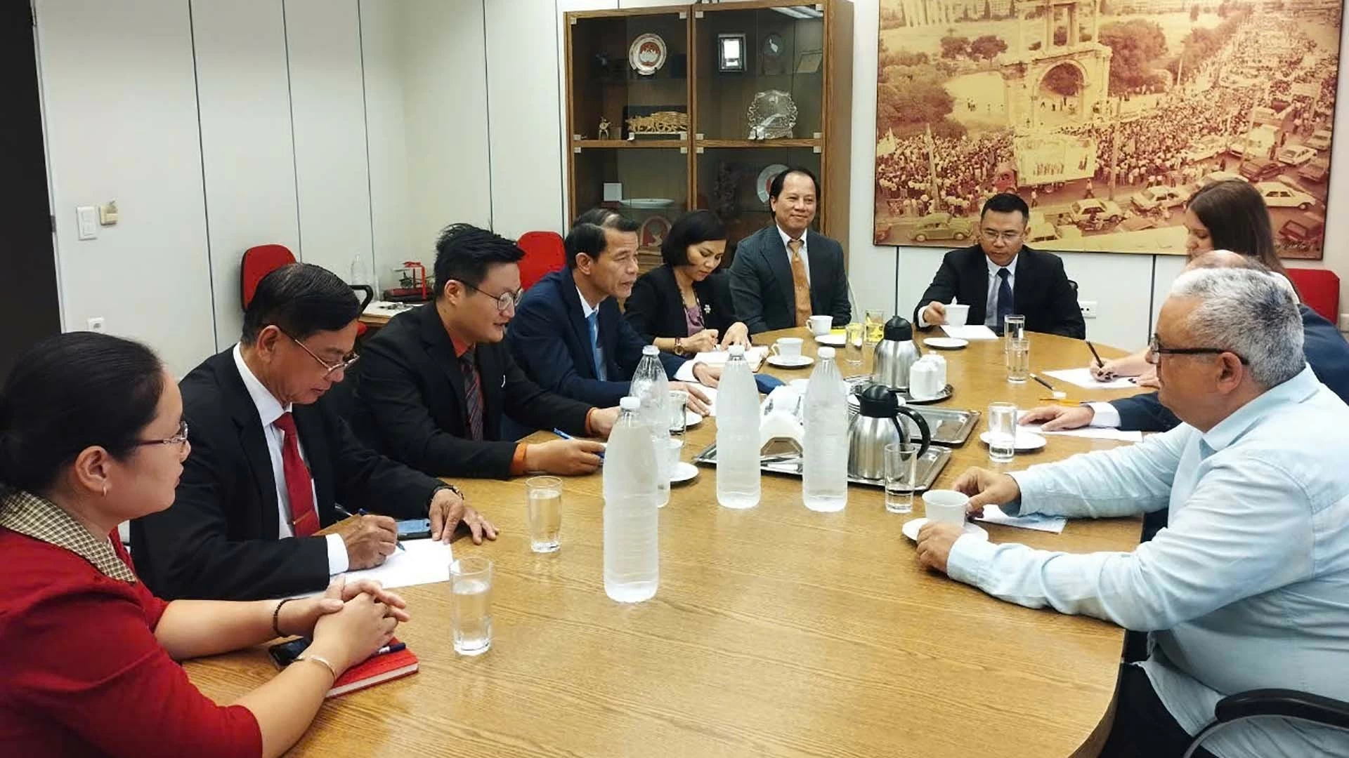 Đoàn Ban chỉ đạo công tác Thông tin đối ngoại thăm và làm việc tại Hy Lạp Đoàn Ban chỉ đạo công tác Thông tin đối ngoại thăm và làm việc tại Hy Lạp