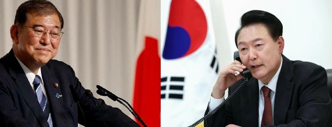 Tân Thủ tướng Nhật Bản Ishiba Shigeru chuẩn bị gặp thượng đỉnh Tổng thống Hàn Quốc Yoon Suk Yeol Tân Thủ tướng Nhật Bản Ishiba Shigeru chuẩn bị gặp thượng đỉnh Tổng thống Hàn Quốc Yoon Suk Yeol