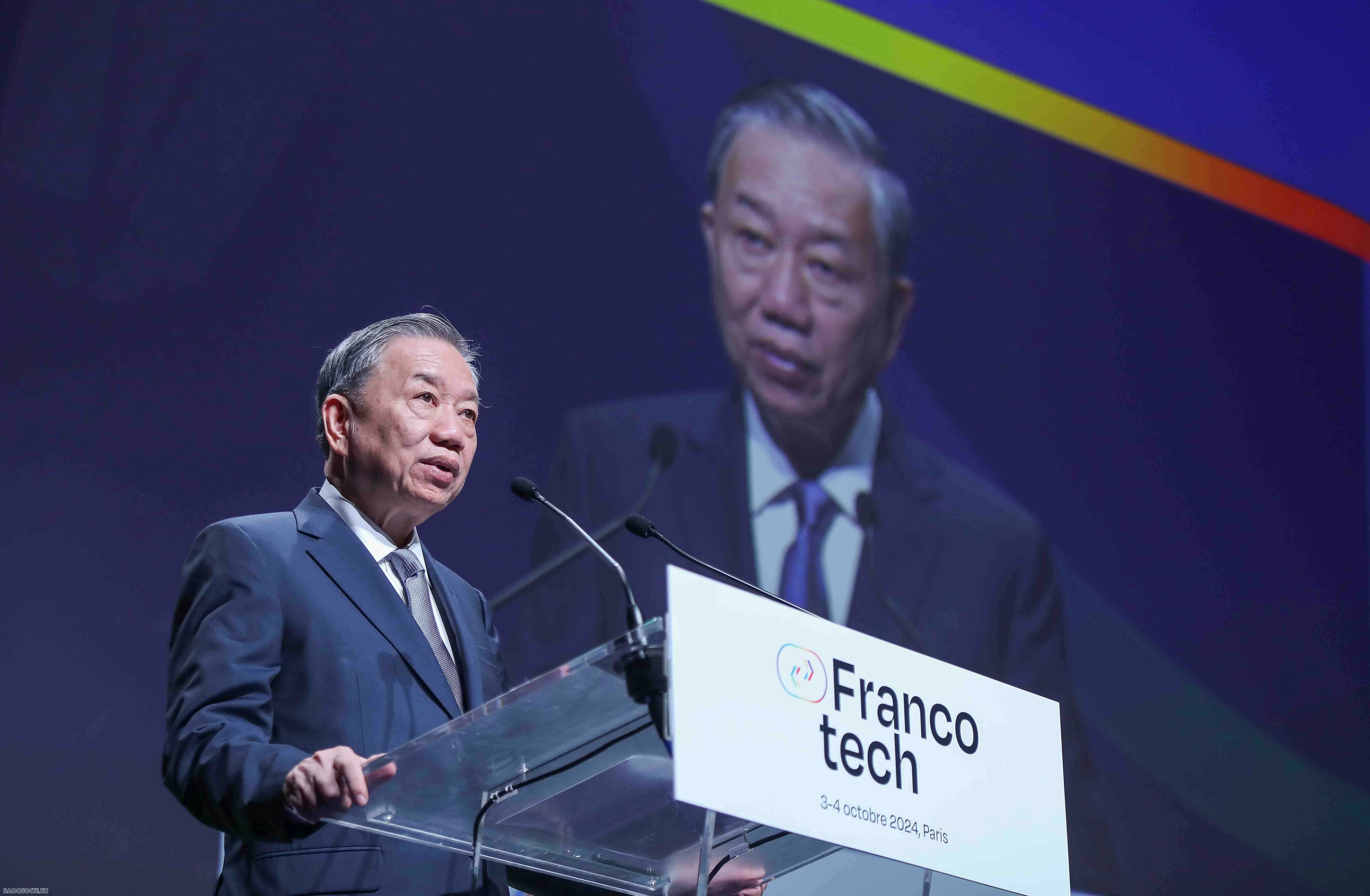 Tổng Bí thư, Chủ tịch nước Tô Lâm: Không gian Pháp ngữ là ảnh đất tiềm năng cho hợp tác kinh tế Tổng Bí thư, Chủ tịch nước Tô Lâm: Không gian Pháp ngữ là ảnh đất tiềm năng cho hợp tác kinh tế