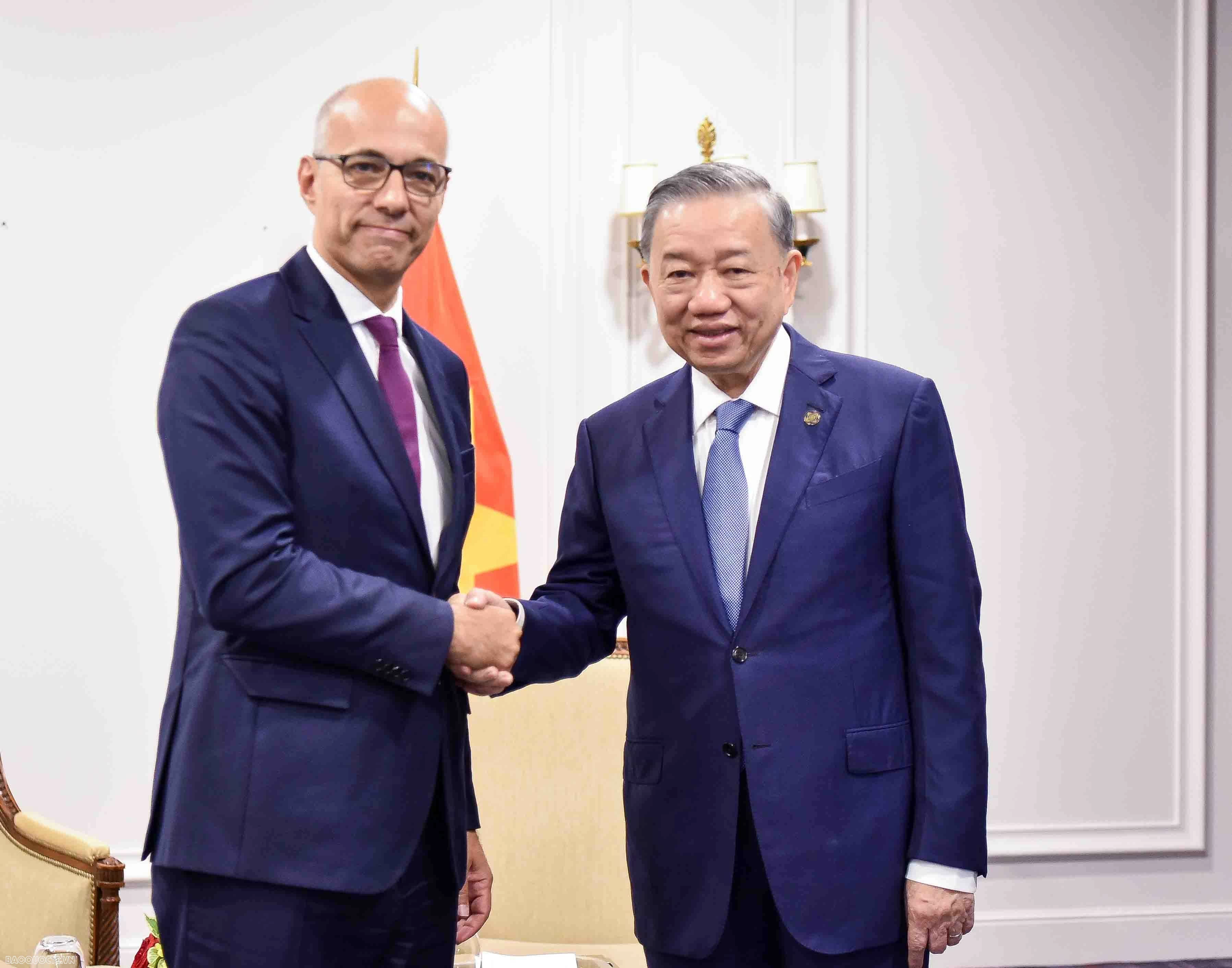 Tổng Bí thư, Chủ tịch nước Tô Lâm tiếp Chủ tịch Tập đoàn AirBus Tổng Bí thư, Chủ tịch nước Tô Lâm tiếp Chủ tịch Tập đoàn AirBus