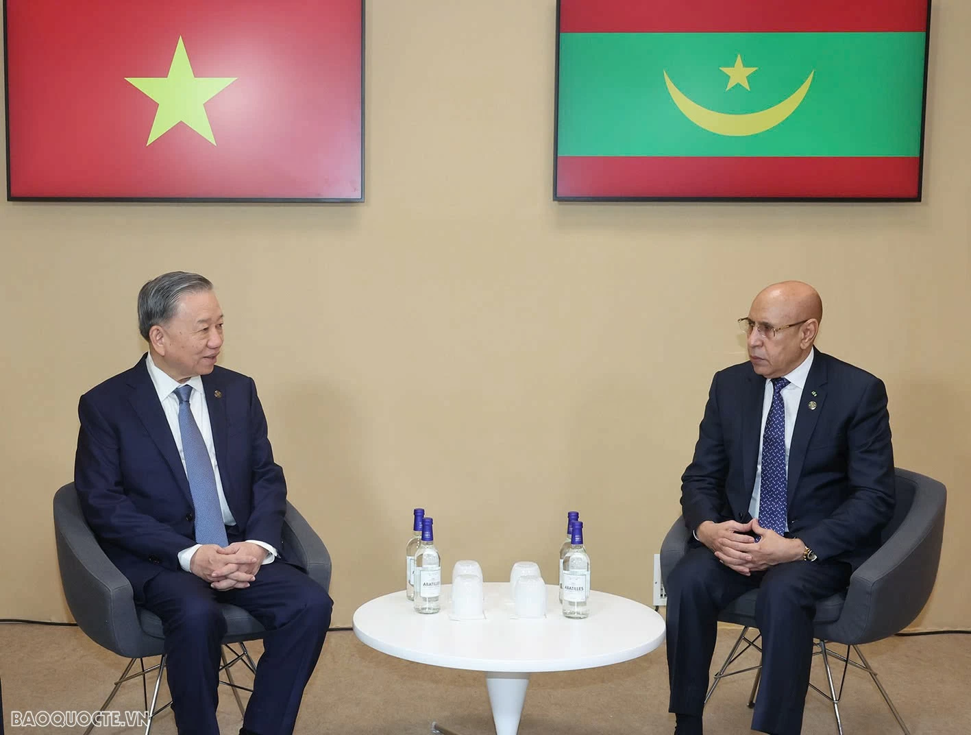 Tổng Bí thư, Chủ tịch nước Tô Lâm gặp Quốc vương Campuchia và Tổng thống Mauritania Tổng Bí thư, Chủ tịch nước Tô Lâm gặp Quốc vương Campuchia và Tổng thống Mauritania