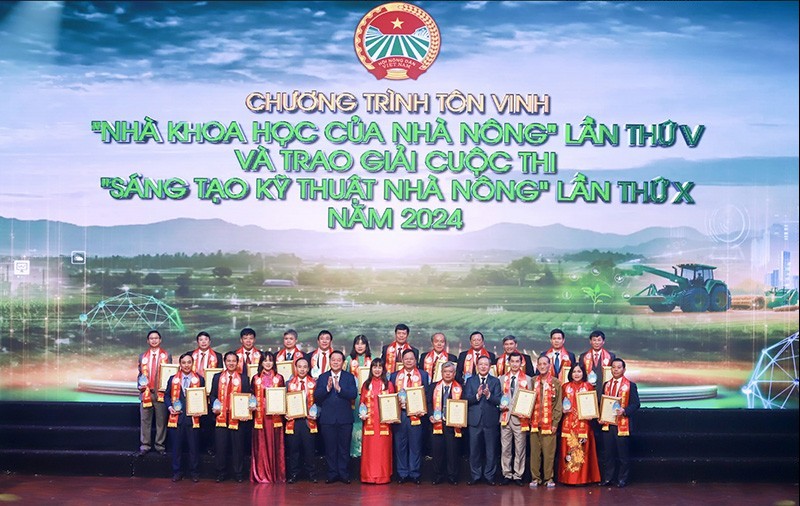 Hội Nông dân Việt Nam tôn vinh 56 Nhà khoa học của nhà nông; trao giải Cuộc thi Sáng tạo kỹ thuật nhà nông