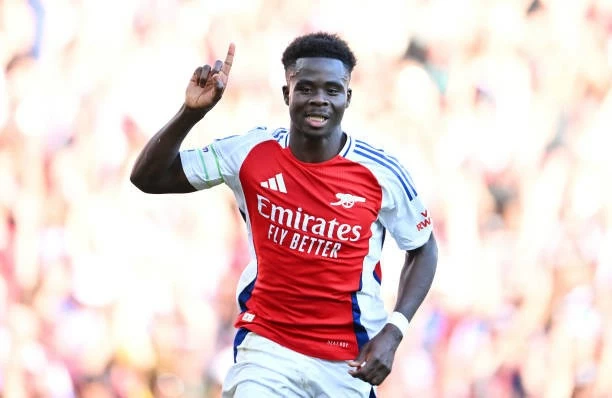 Bukayo Saka kiến tạo hơn cả đội hình của MU Bukayo Saka kiến tạo hơn cả đội hình của MU