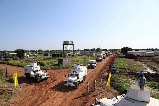 Đội Công binh số 3 của Việt Nam ra quân thực hiện nhiệm vụ tại Phái bộ UNISFA Đội công binh số 3 của Việt Nam ra quân thực hiện nhiệm vụ tại Phái bộ UNISFA