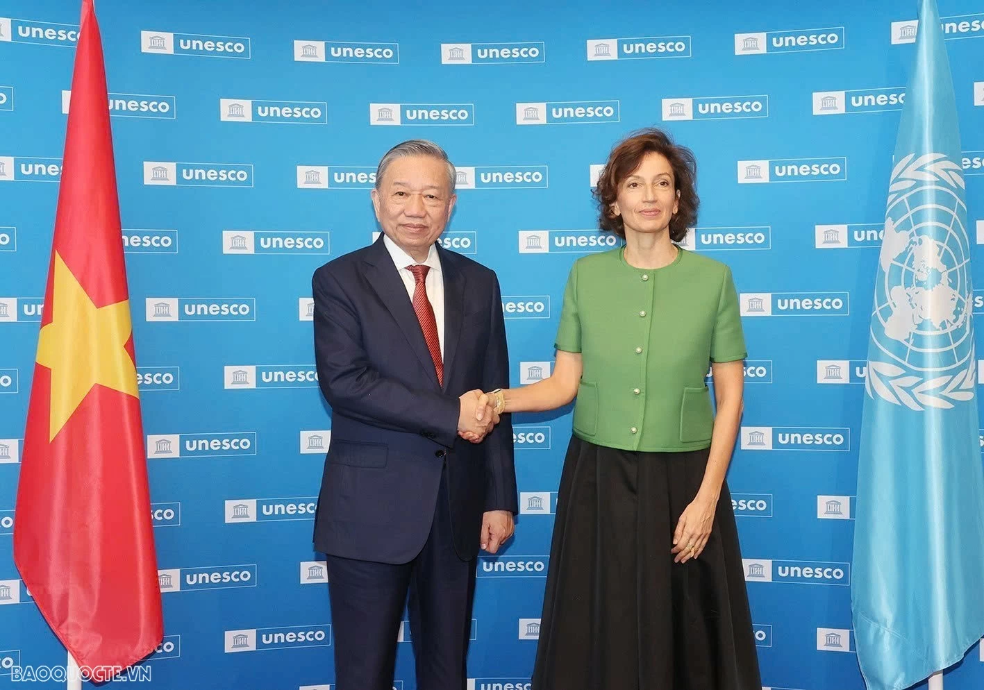 Thăm trụ sở UNESCO Thăm trụ sở UNESCO