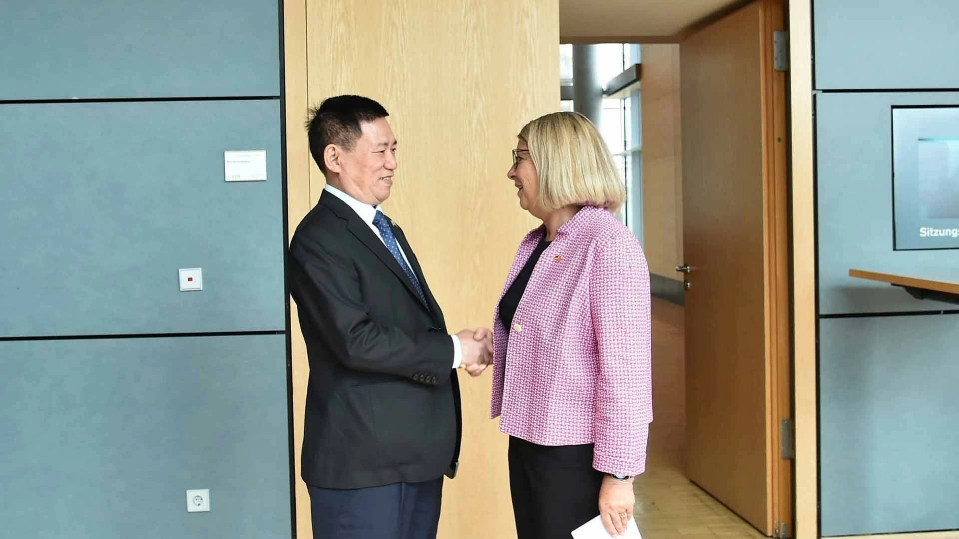 Phó Thủ tướng Hồ Đức Phớc gặp Nhóm nghị sĩ hữu nghị với ASEAN của Quốc hội Đức Phó Thủ tướng Hồ Đức Phớc gặp Nhóm nghị sĩ hữu nghị với ASEAN của Quốc hội Đức