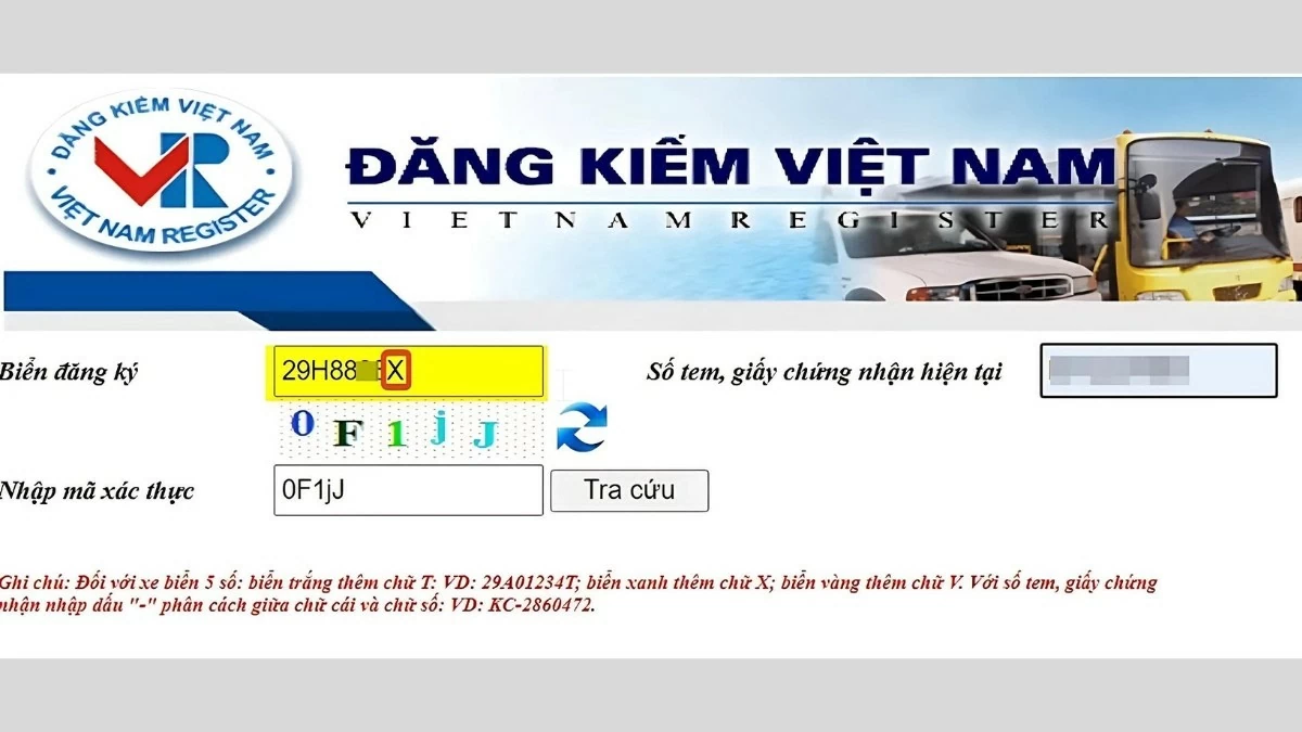 Cách tra cứu đăng kiểm đơn giản và chính xác nhất Cách tra cứu đăng kiểm đơn giản và chính xác nhất