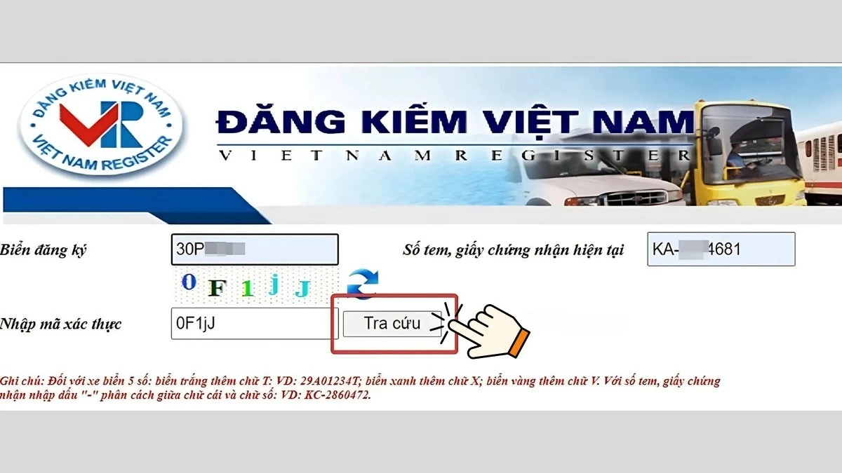 Cách tra cứu đăng kiểm đơn giản và chính xác nhất Cách tra cứu đăng kiểm đơn giản và chính xác nhất
