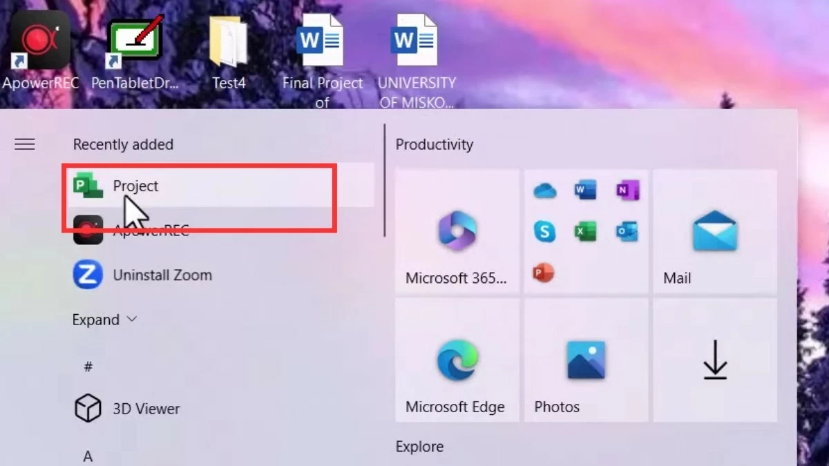Cách tải ứng dụng Microsoft Project nhanh chóng và tiện lợi Cách tải ứng dụng Microsoft Project nhanh chóng và tiện lợi