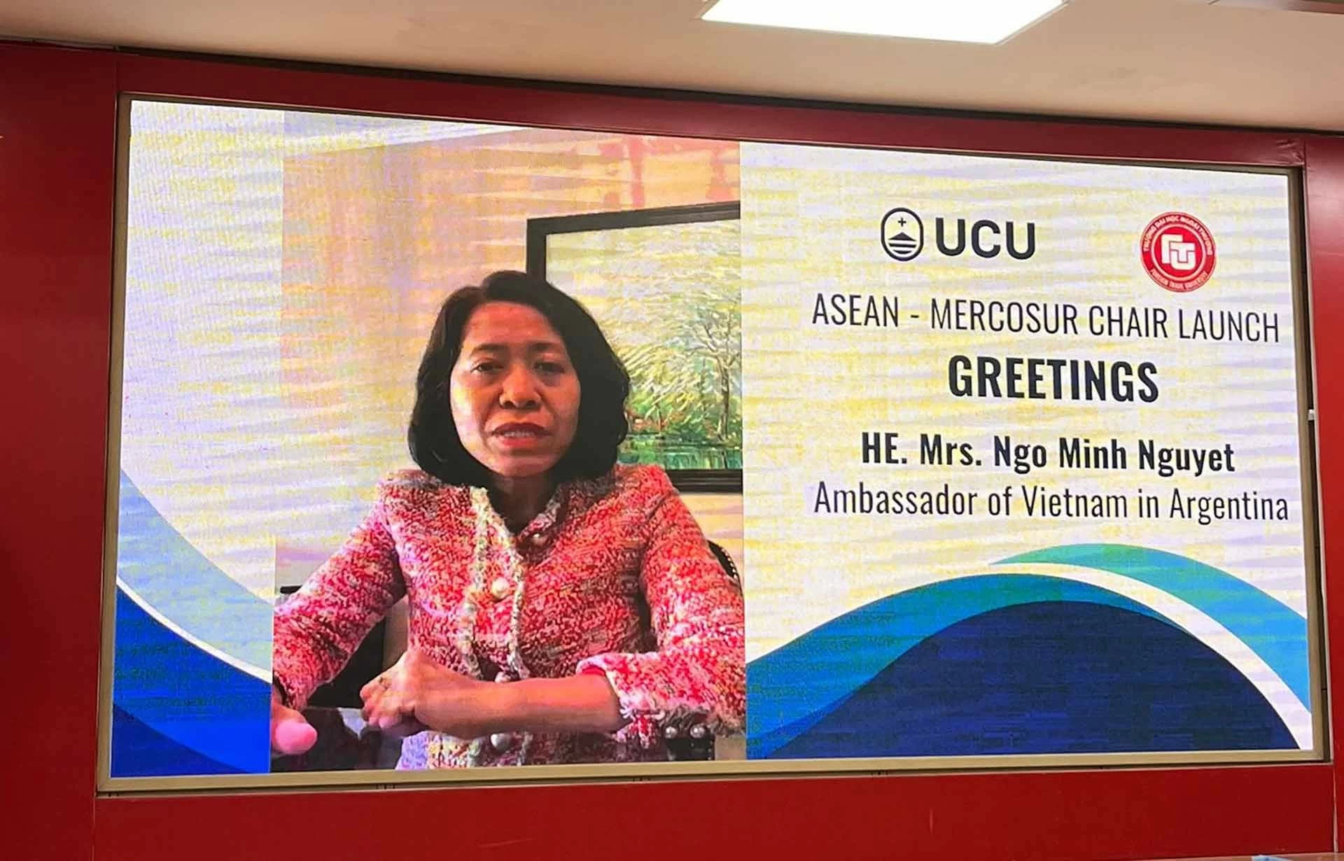 Thúc đẩy quan hệ hữu nghị truyền thống Việt Nam-Argentina Thúc đẩy quan hệ hữu nghị truyền thống Việt Nam-Argentina