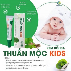 Bảo vệ làn da Việt với Kem Thuần Mộc Kids ứng dụng hoạt chất cao cấp từ Nhật Bản