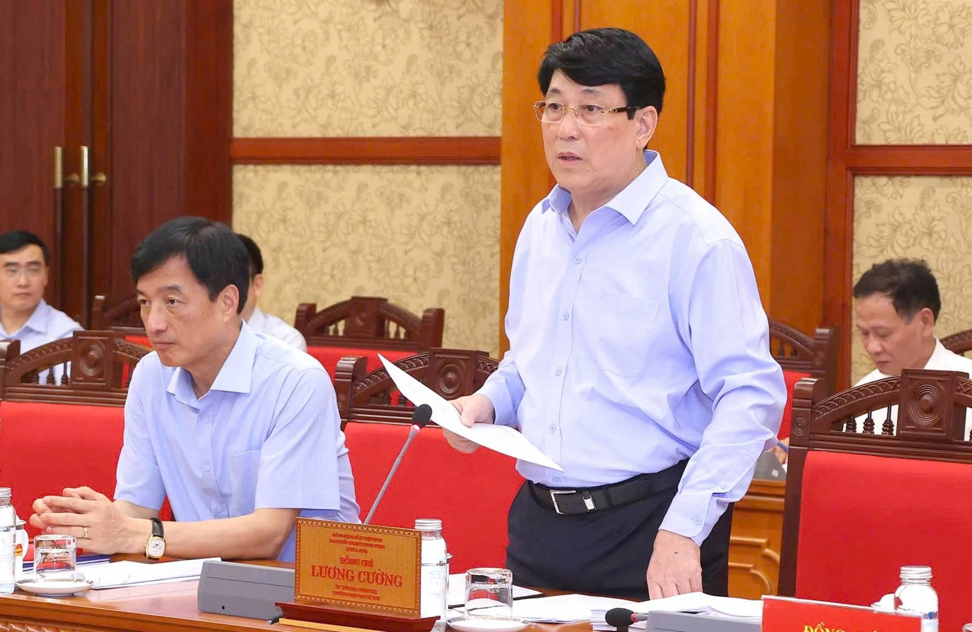 Tiểu ban Tổ chức phục vụ Đại hội XIV của Đảng họp phiên thứ hai Tiểu ban Tổ chức phục vụ Đại hội XIV của Đảng họp phiên thứ hai