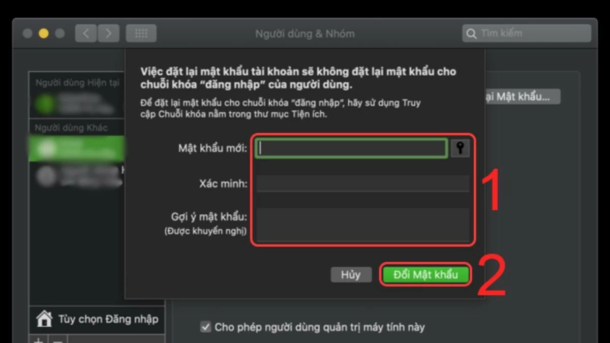 Lấy lại, đổi mật khẩu khi quên mật khẩu Macbook hiệu quả Lấy lại, đổi mật khẩu khi quên mật khẩu Macbook hiệu quả