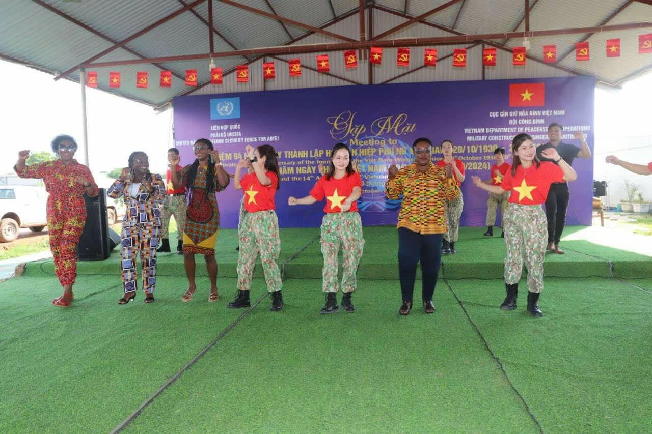 Ngày Phụ nữ Việt Nam ý nghĩa tại Phái bộ UNISFA Ngày Phụ nữ Việt Nam ý nghĩa tại Phái bộ UNISFA