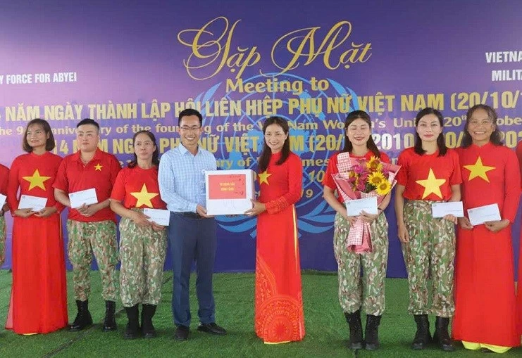 Ngày Phụ nữ Việt Nam ý nghĩa tại Phái bộ UNISFA Ngày Phụ nữ Việt Nam ý nghĩa tại Phái bộ UNISFA