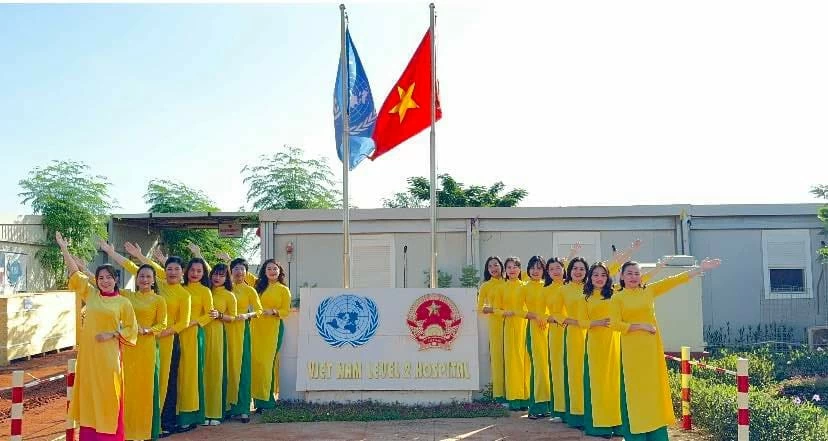 Không khí Ngày Phụ nữ Việt Nam tại Bệnh viện dã chiến ở Nam Sudan Không khí Ngày Phụ nữ Việt Nam tại Bệnh viện dã chiến ở Nam Sudan