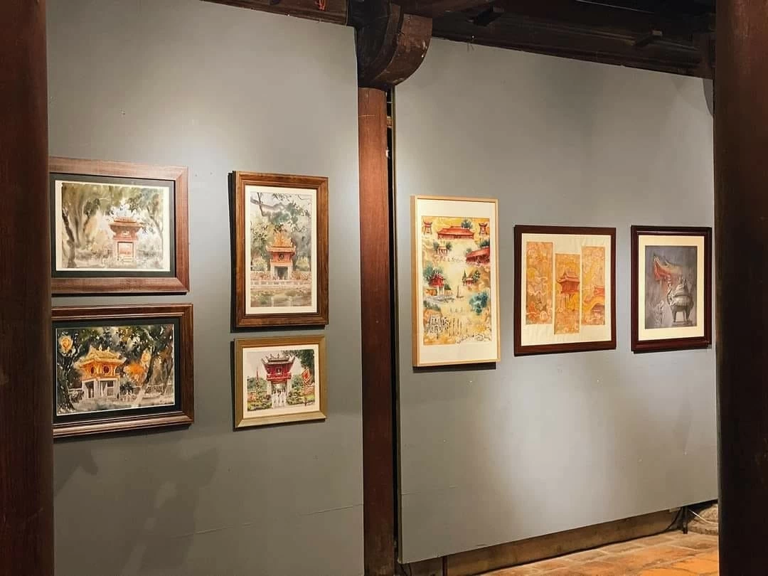 Trao giải các tác phẩm cuộc thi vẽ tranh Văn Miếu-Quốc Tử Giám 'Tiếng vang lịch sử' Trao giải các tác phẩm cuộc thi vẽ tranh Văn Miếu-Quốc Tử Giám 'Tiếng vang lịch sử'