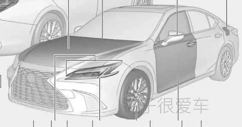 Lexus ES 2025 lộ diện với loạt nâng cấp từ trong ra ngoài Lexus ES 2025 lộ diện với loạt nâng cấp từ trong ra ngoài