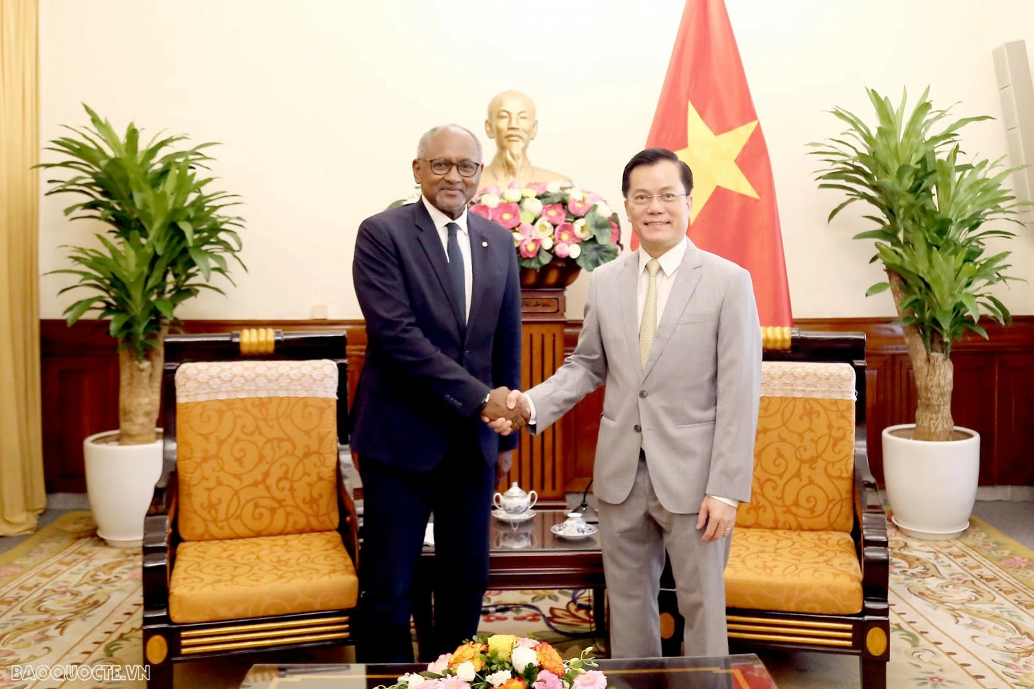 Thứ trưởng Ngoại giao Hà Kim Ngọc tiếp Trợ lý Tổng Giám đốc UNESCO Việt Nam-UNESCO mối quan hệ hình mẫu, toàn diện, thực chất, hiệu quả