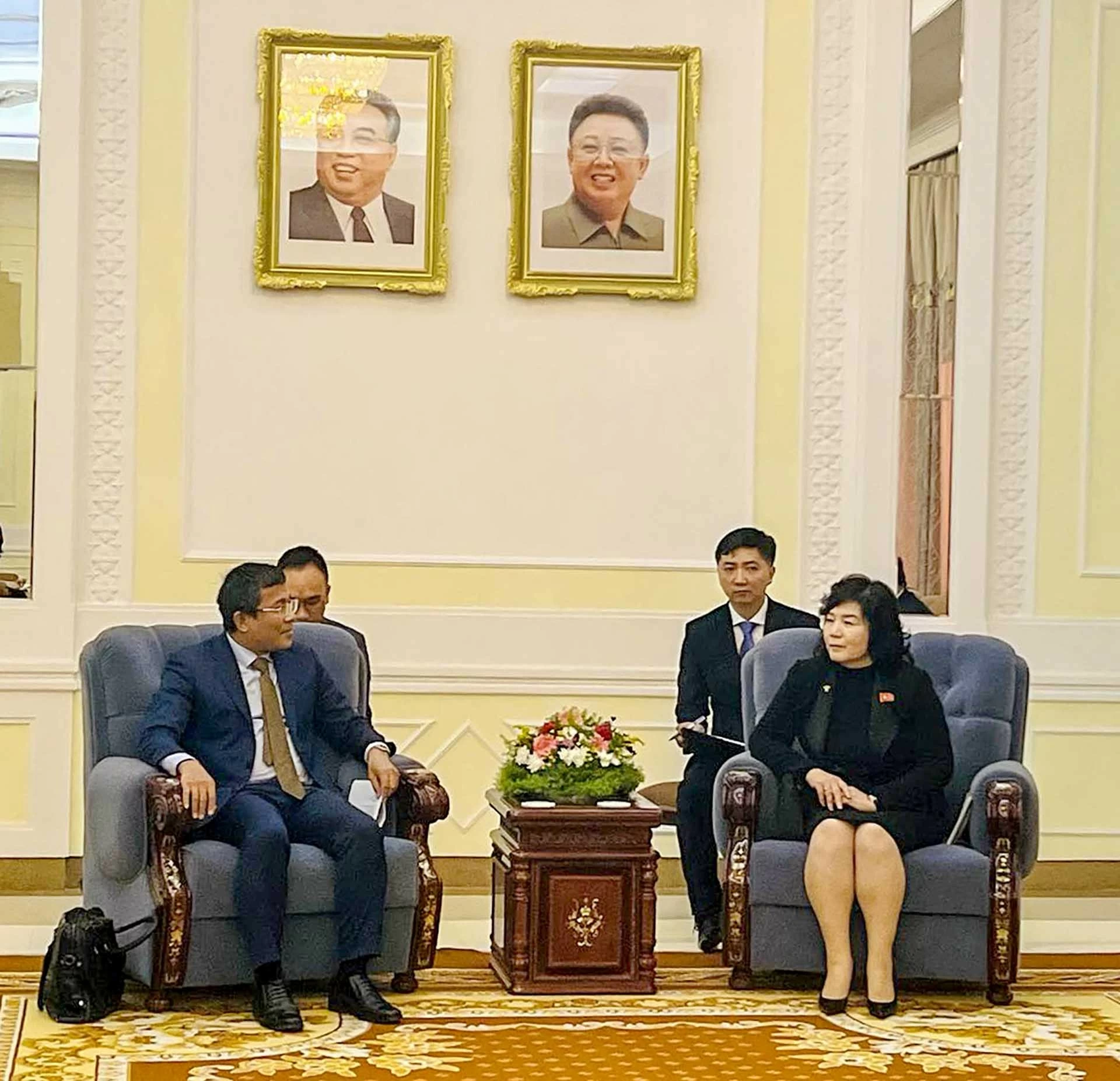 Thứ trưởng Thường trực Bộ Ngoại giao Nguyễn Minh Vũ thăm Triều Tiên họp trao đổi chính sách cấp Thứ trưởng Ngoại giao Việt Nam-Triều Tiên lần thứ 5 Thứ trưởng Thường trực Bộ Ngoại giao Nguyễn Minh Vũ thăm Triều Tiên họp trao đổi chính sách cấp Thứ trưởng Ngoại giao Việt Nam-Triều Tiên lần thứ 5